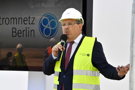 Inbetriebnahme des neuen gasgefeuerten Heizkraftwerks von Vattenfall in Berlin