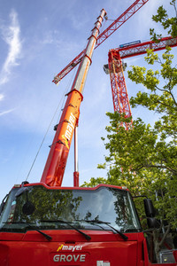 Symbolfoto Kran-Abbau