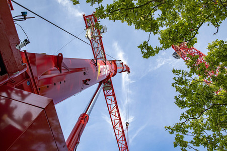 Symbolfoto Kran-Abbau