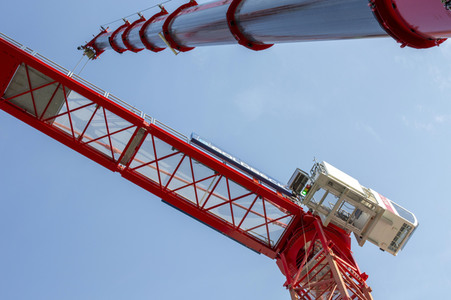 Symbolfoto Kran-Abbau