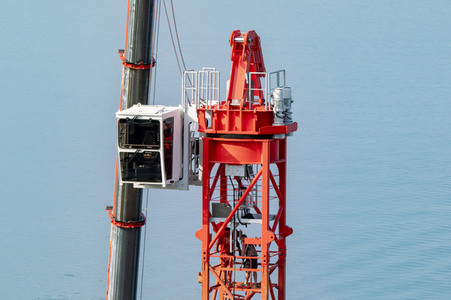 Symbolfoto Kran-Abbau