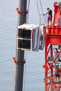 Symbolfoto Kran-Abbau