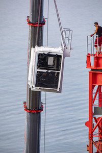 Symbolfoto Kran-Abbau