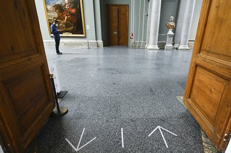 Wiedereröffnung der Museen in Madrid