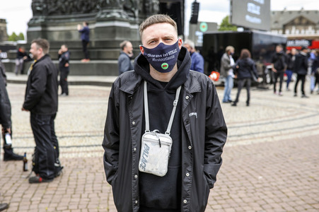 Demonstration 'Ohne uns ist Stille' in Dresden
