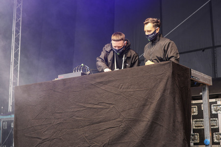 Demonstration 'Ohne uns ist Stille' in Dresden