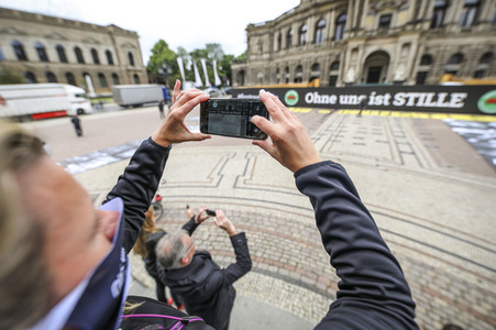 Demonstration 'Ohne uns ist Stille' in Dresden