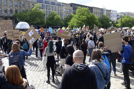 Demonstration 'Black Lives Matter' in Hannover