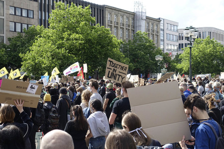 Demonstration 'Black Lives Matter' in Hannover