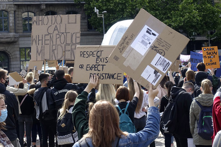 Demonstration 'Black Lives Matter' in Hannover