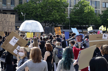 Demonstration 'Black Lives Matter' in Hannover