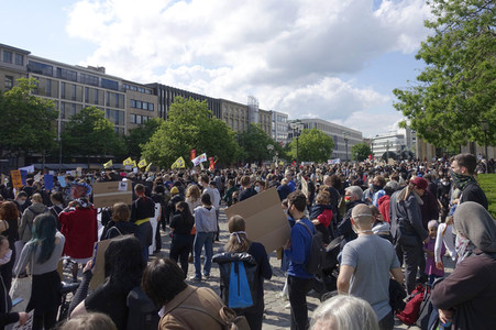 Demonstration 'Black Lives Matter' in Hannover