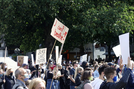 Demonstration 'Black Lives Matter' in Hannover