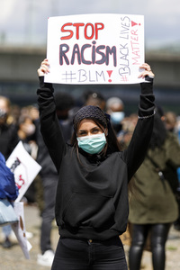 Demonstration 'Black Lives Matter' in Köln