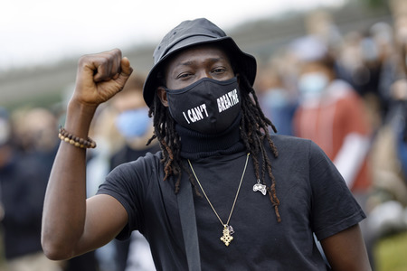 Demonstration 'Black Lives Matter' in Köln