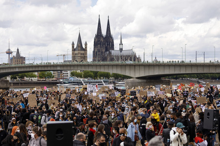 Demonstration 'Black Lives Matter' in Köln