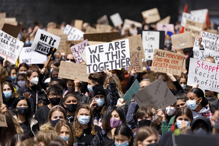 Demonstration 'Black Lives Matter' in Köln