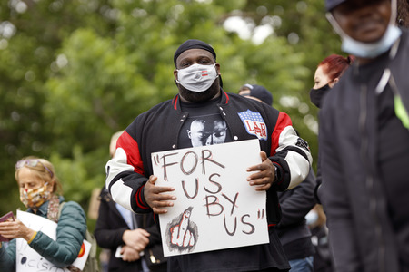Demonstration 'Black Lives Matter' in Köln