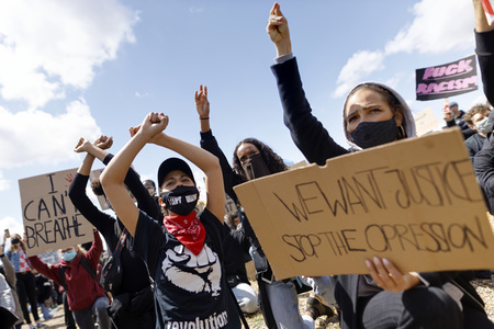 Demonstration 'Black Lives Matter' in Köln