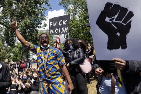 Demonstration 'Black Lives Matter' in Köln