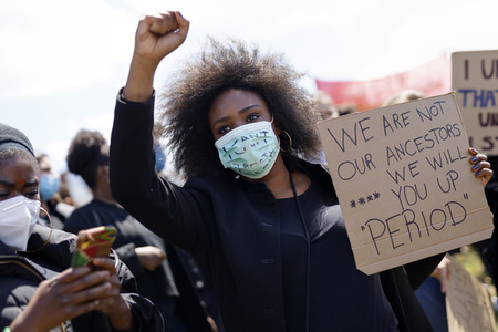 Demonstration 'Black Lives Matter' in Köln