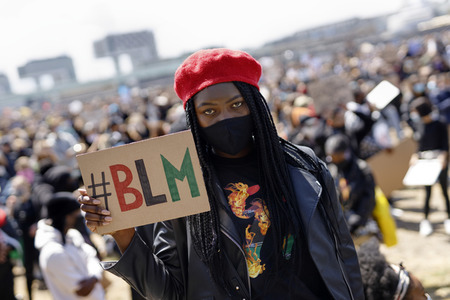 Demonstration 'Black Lives Matter' in Köln