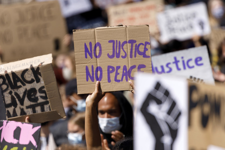 Demonstration 'Black Lives Matter' in Köln