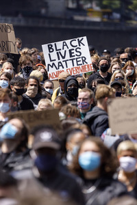 Demonstration 'Black Lives Matter' in Köln