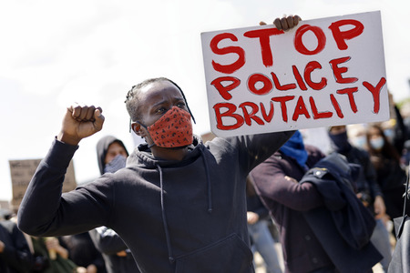 Demonstration 'Black Lives Matter' in Köln