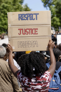 Demonstration 'Black Lives Matter' in Köln