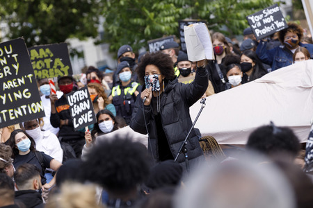 Demonstration 'Black Lives Matter' in Köln