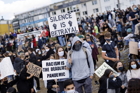Demonstration 'Black Lives Matter' in Köln