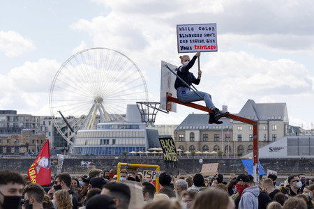 Demonstration 'Black Lives Matter' in Köln