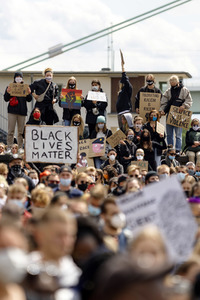 Demonstration 'Black Lives Matter' in Köln