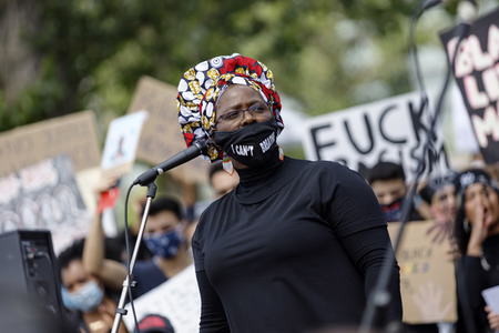 Demonstration 'Black Lives Matter' in Köln