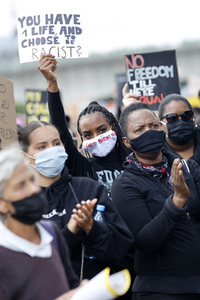 Demonstration 'Black Lives Matter' in Köln