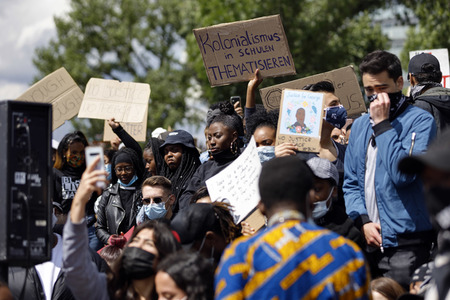 Demonstration 'Black Lives Matter' in Köln