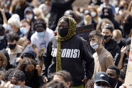 Demonstration 'Black Lives Matter' in Köln