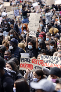 Demonstration 'Black Lives Matter' in Köln