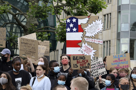 Demonstration 'Enough is Enough! - There can be no Peace without Justice!' in Hamburg