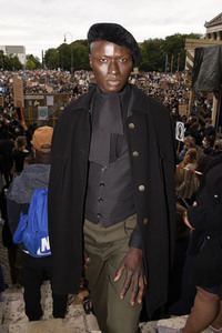 Demonstration 'Silent Protest - Sag Nein zu Rassismus' in München