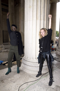 Demonstration 'Silent Protest - Sag Nein zu Rassismus' in München