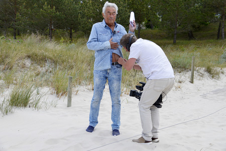 TV-Aufzeichnung mit Giso Weißbach zu seinem 80. Geburtstag in Binz