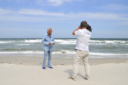 TV-Aufzeichnung mit Giso Weißbach zu seinem 80. Geburtstag in Binz