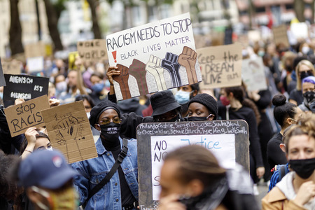 Demonstration 'Black Lives Matter' in Köln