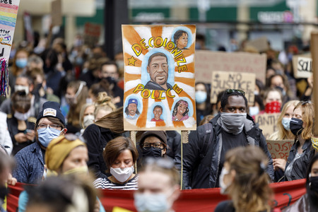 Demonstration 'Black Lives Matter' in Köln
