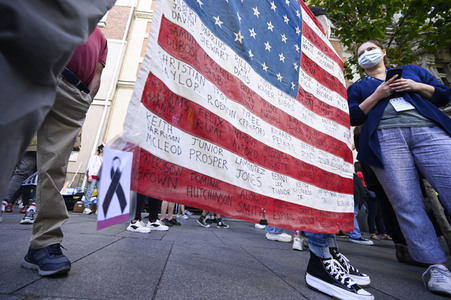 'Black Live Matter' Demonstration in Madrid