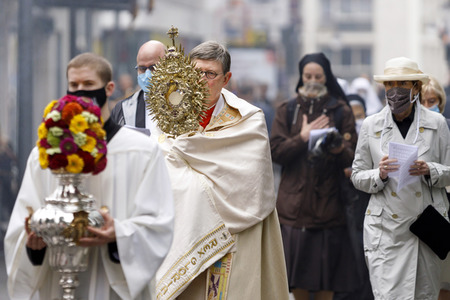 Fronleichnamsprozession in Köln