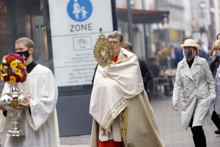 Fronleichnamsprozession in Köln