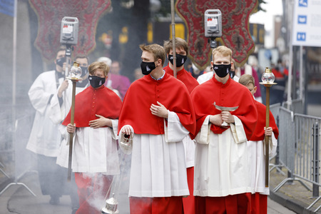 Fronleichnamsprozession in Köln